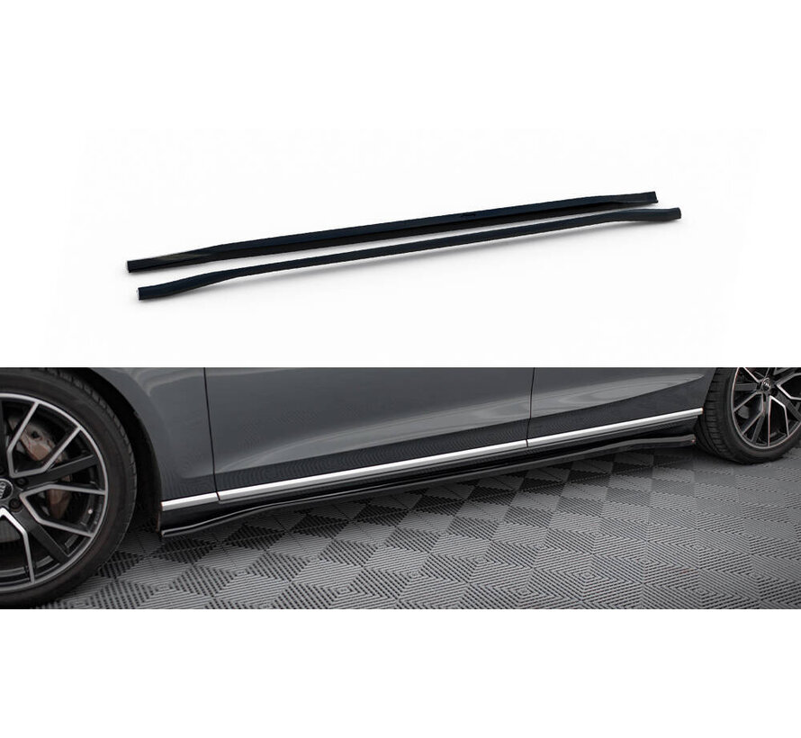 Maxton Design Side Skirts Diffusers Audi A8 D5