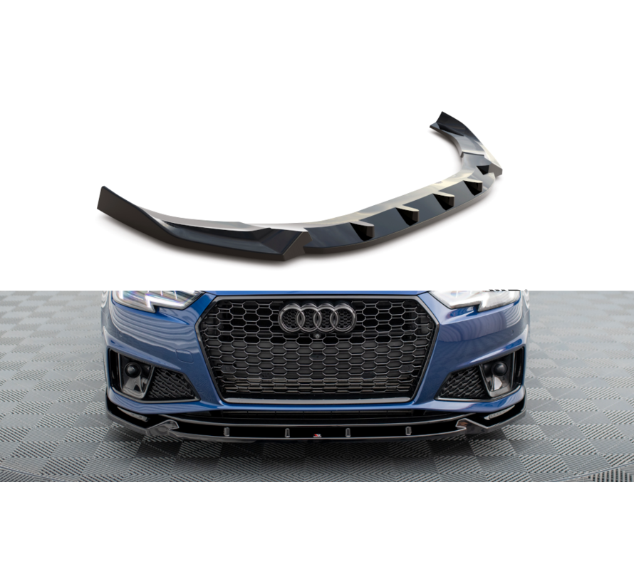 Maxton Design Front Splitter V.1 Audi A4 Competition B9