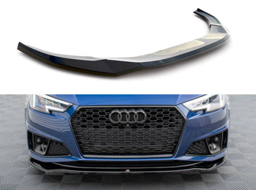 Maxton Design Maxton Design Front Splitter V.2 Audi A4 Competition B9
