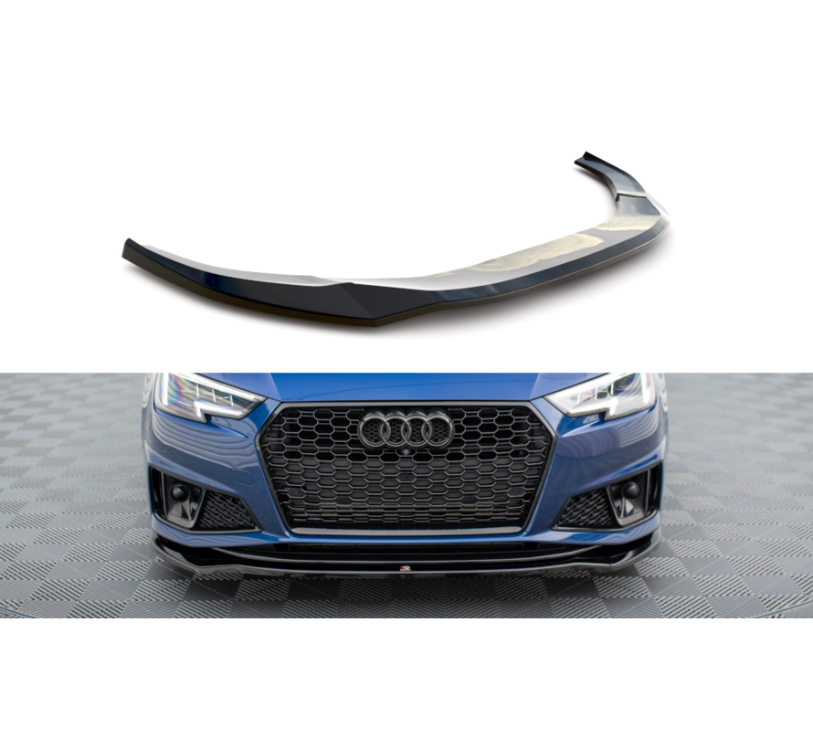 Maxton Design Front Splitter V.2 Audi A4 Competition B9