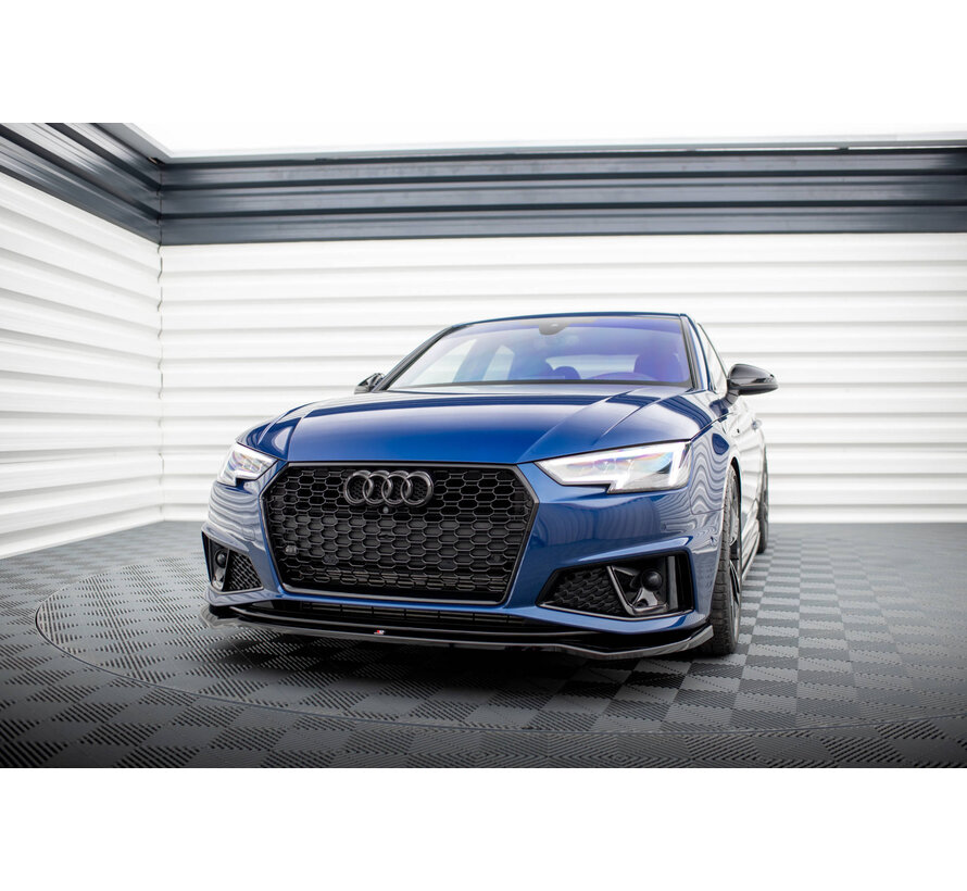 Maxton Design Front Splitter V.2 Audi A4 Competition B9