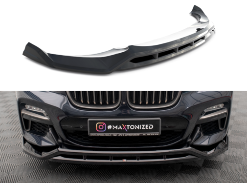 Maxton Design Maxton Design Front Splitter V.2 BMW X4 M-Pack G02