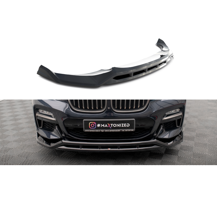 Maxton Design Front Splitter V.2 BMW X4 M-Pack G02