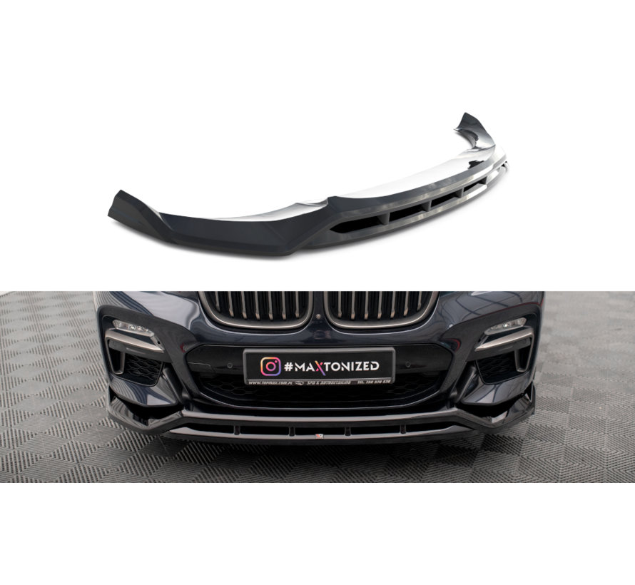 Maxton Design Front Splitter V.2 passend voor BMW X4 M-Pack G02