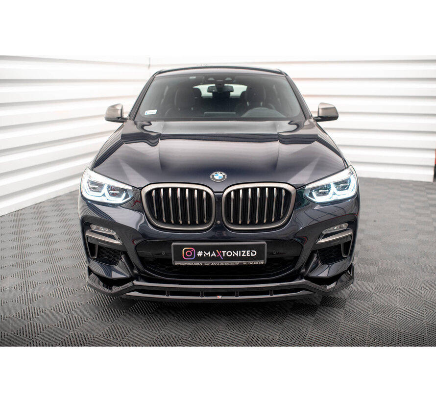 Maxton Design Front Splitter V.2 passend voor BMW X4 M-Pack G02