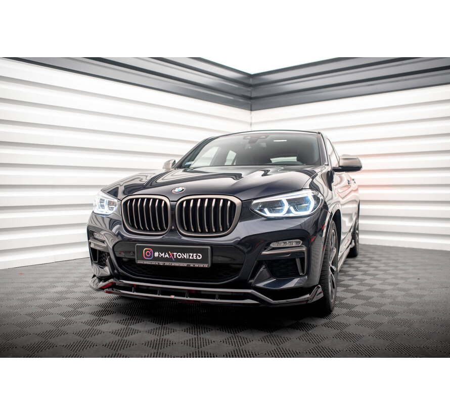 Maxton Design Front Splitter V.2 passend voor BMW X4 M-Pack G02