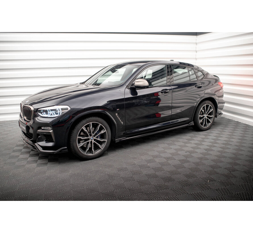 Maxton Design Side Skirts Diffusers V.2 BMW X4 M-Pack G02