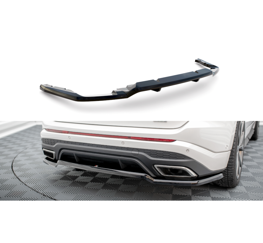 Maxton Design Central Rear Splitter (with vertical bars) Ford Edge Sport Mk2