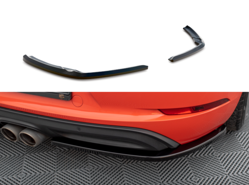 Maxton Design Maxton Design Rear Side Splitters Porsche 718 Cayman 982c