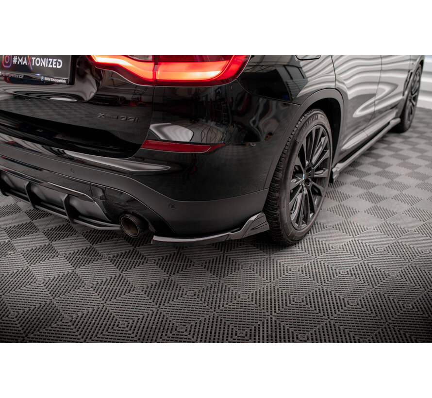 Maxton Design Rear Side Splitters BMW X3 G01