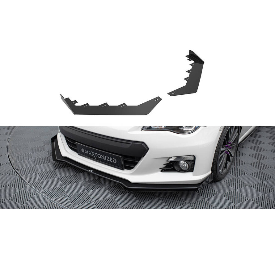 Maxton Design Front Flaps Subaru BRZ Mk1 Facelift