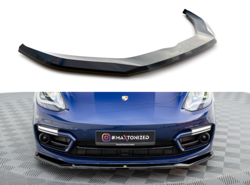Maxton Design Maxton Design Front Splitter V.1 Porsche Panamera E-Hybrid 971 Facelift