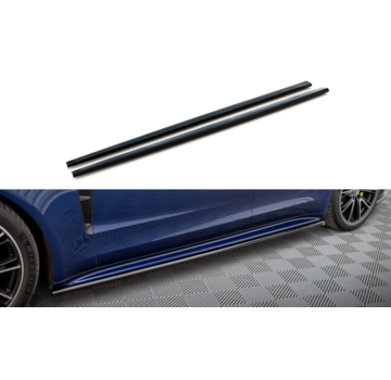 Maxton Design Maxton Design Side Skirts Diffusers Porsche Panamera E-Hybrid 971 Facelift