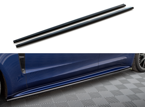 Maxton Design Maxton Design Side Skirts Diffusers Porsche Panamera E-Hybrid 971 Facelift