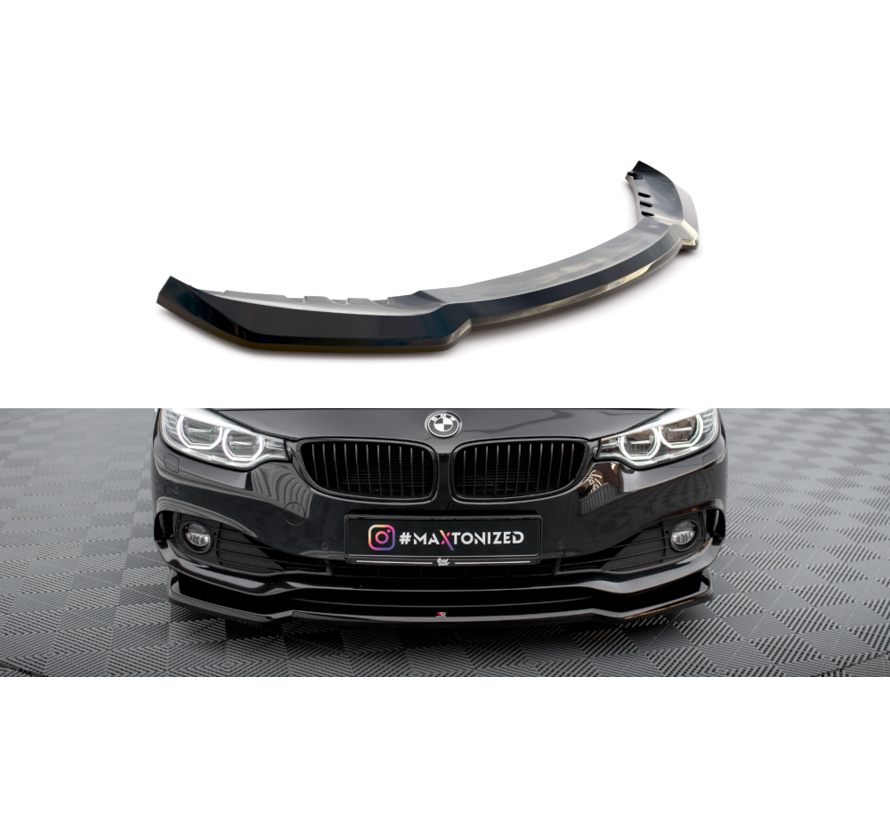 Maxton Design Front Splitter V.1 passend voor BMW 4 Gran Coupe F36