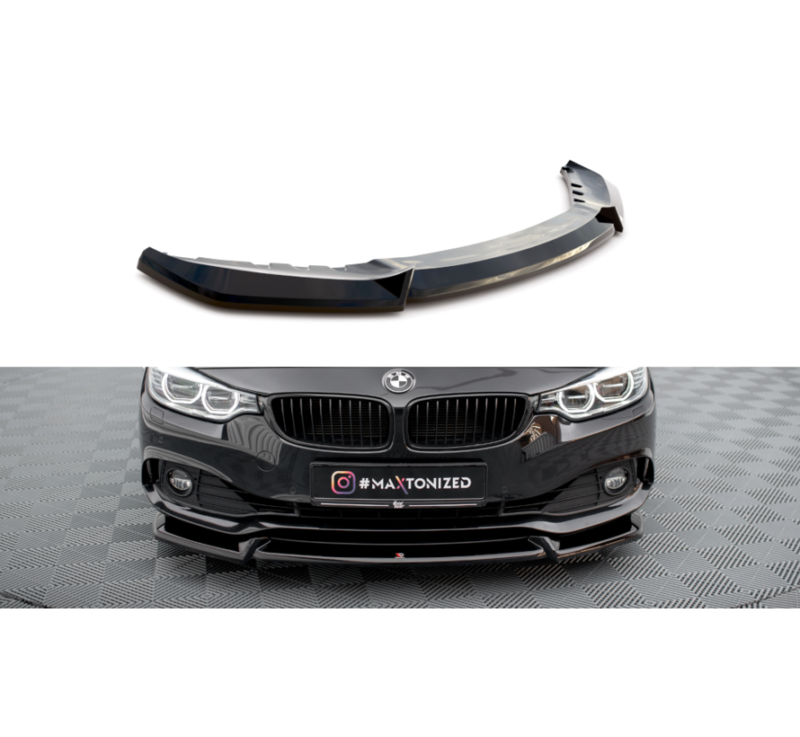 Maxton Design Front Splitter V.2 passend voor BMW 4 Gran Coupe F36