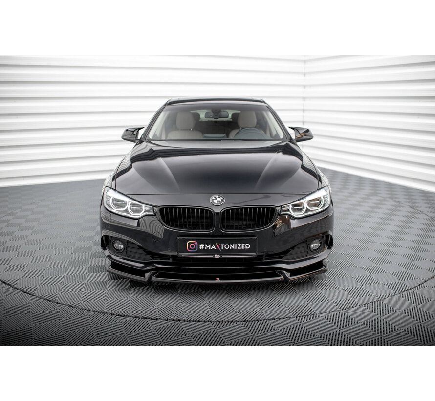 Maxton Design Front Splitter V.2 passend voor BMW 4 Gran Coupe F36