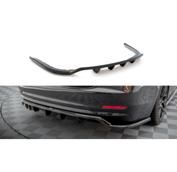 Maxton Design Maxton Design Central Rear Splitter (with vertical bars) BMW 4 Gran Coupe F36