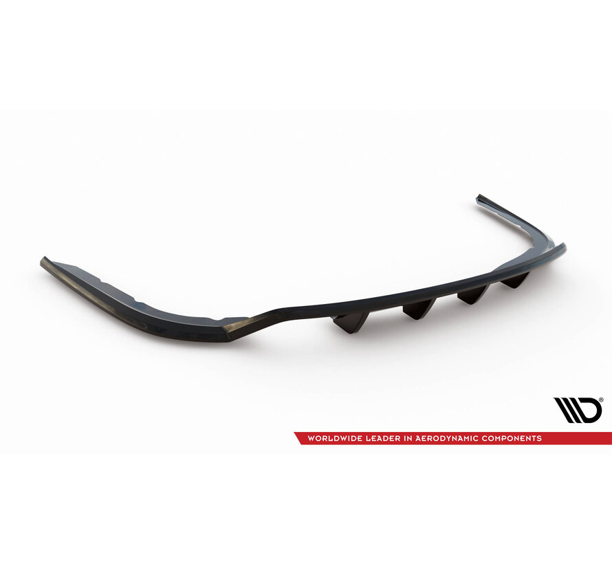 Maxton Design Central Rear Splitter (with vertical bars) BMW 4 Gran Coupe F36