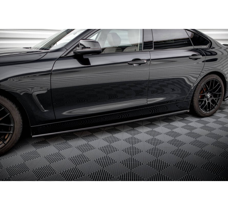 Maxton Design Side Skirts Diffusers BMW 4 Gran Coupe F36