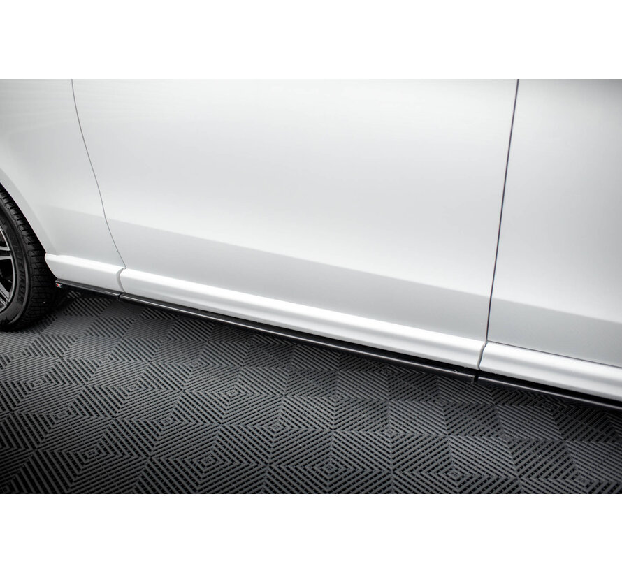 Maxton Design Side Skirts Diffusers Mercedes-Benz V-Class Extra Long AMG-Line W447 Facelift