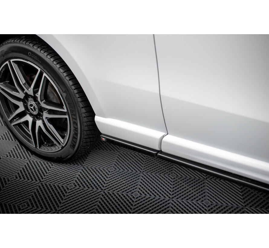 Maxton Design Side Skirts Diffusers Mercedes-Benz V-Class Extra Long AMG-Line W447 Facelift