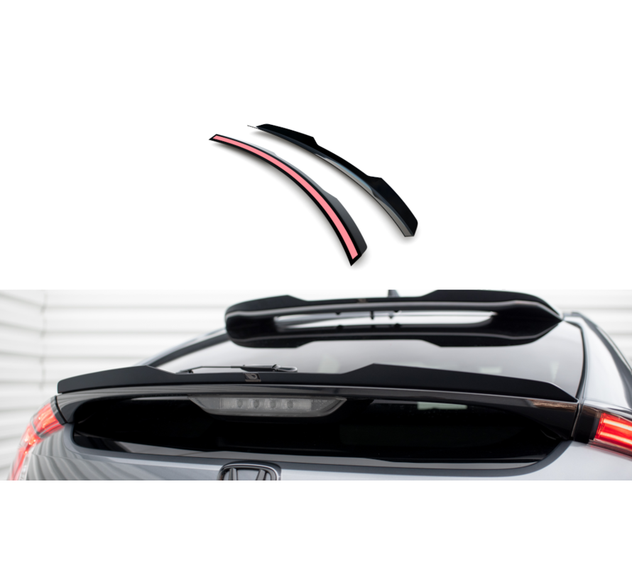 Maxton Design Lower Spoiler Cap Honda Civic Sport Mk 10