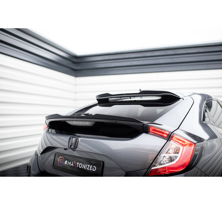 Maxton Design Lower Spoiler Cap Honda Civic Sport Mk 10