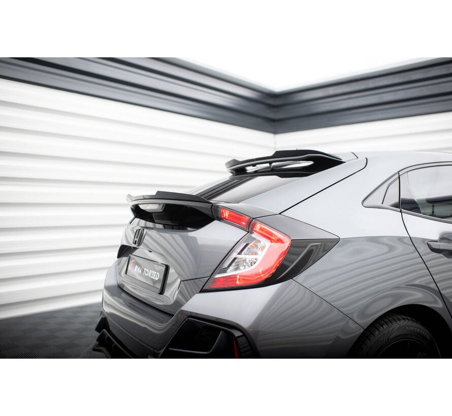 Maxton Design Lower Spoiler Cap Honda Civic Sport Mk 10