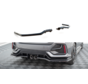Maxton Design Central Rear Splitter (with vertical bars) Honda Civic Sport Mk 10 Facelift