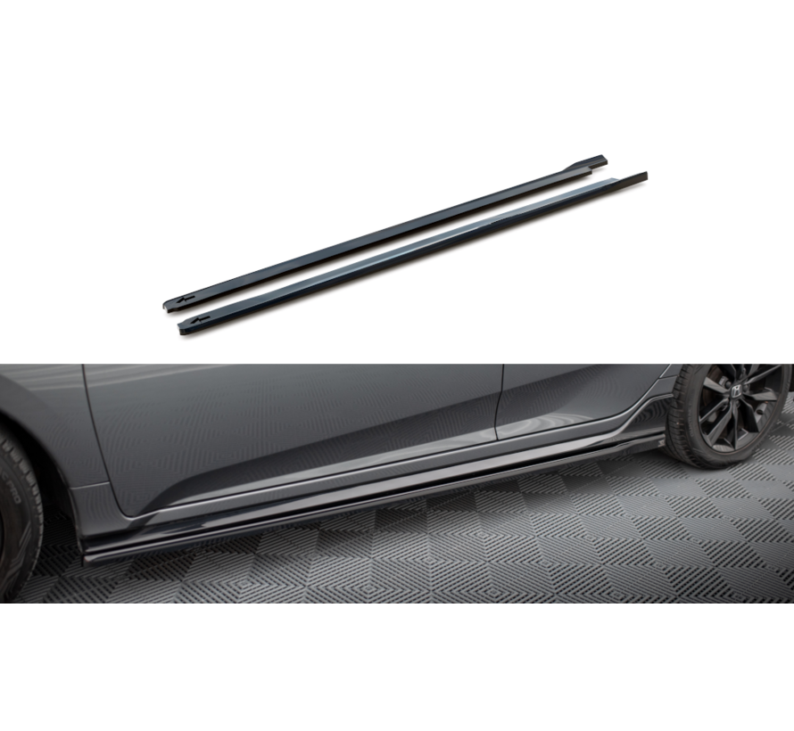 Maxton Design Side Skirts Diffusers Honda Civic Sport Mk 10