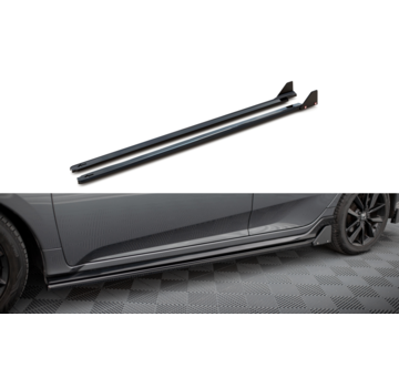 Maxton Design Maxton Design Side Skirts Diffusers + Flaps Honda Civic Sport Mk 10