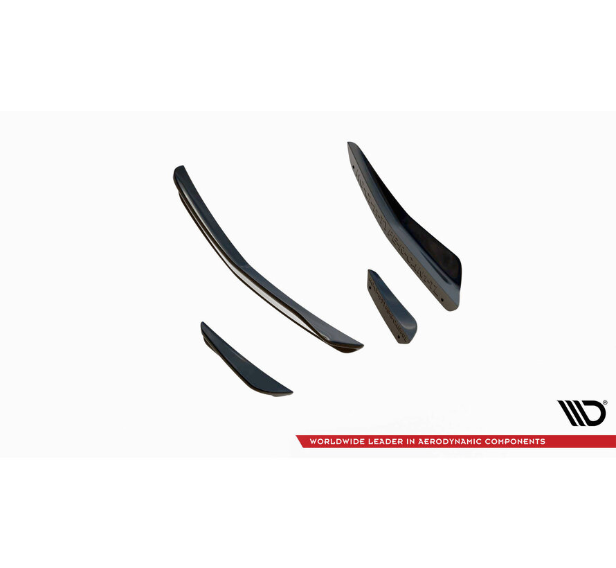 Maxton Design Front Bumper Wings (Canards) Honda Civic Type-R Mk 11