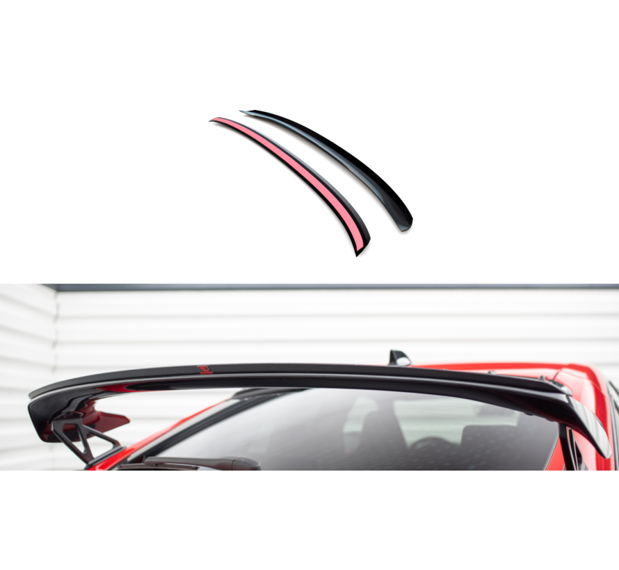 Maxton Design Upper Spoiler Cap Honda Civic Type-R Mk 11