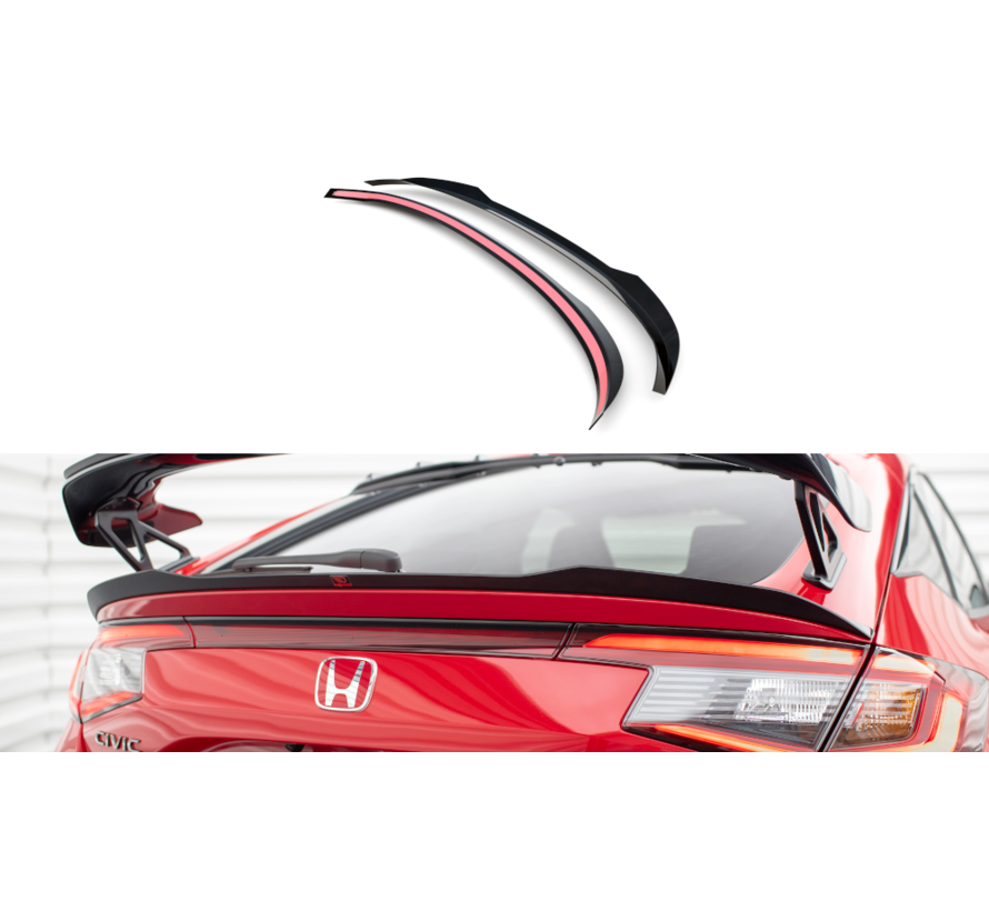 Maxton Design Lower Spoiler Cap Honda Civic Type-R Mk 11