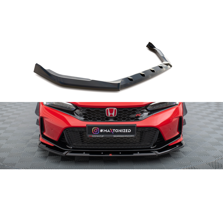 Maxton Design Front Splitter V.2 Honda Civic Type-R Mk 11