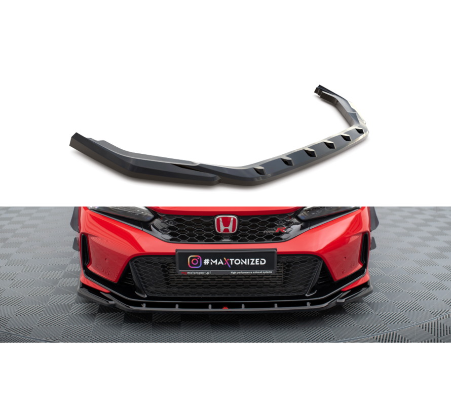 Maxton Design Front Splitter V.3 Honda Civic Type-R Mk 11