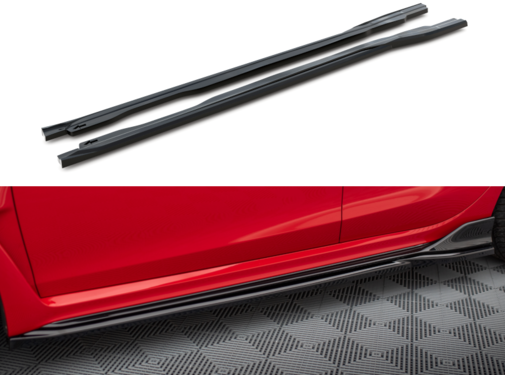 Maxton Design Maxton Design Side Skirts Diffusers V.1 Honda Civic Type-R Mk 11