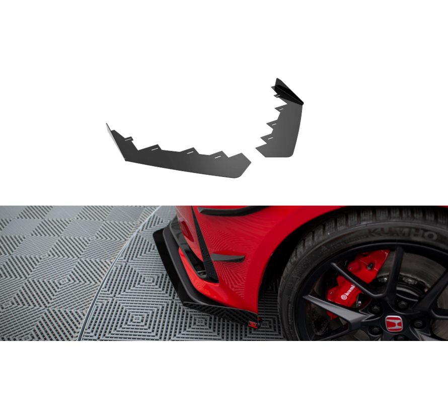 Maxton Design Front Flaps Honda Civic Type-R Mk 11