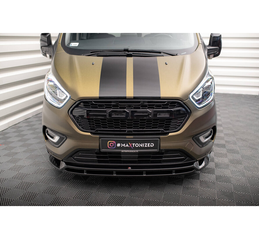 Maxton Design Front Splitter Ford Tourneo Custom Mk1 Facelift