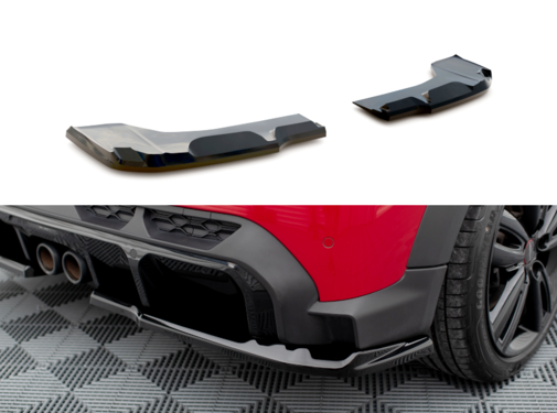 Maxton Design Maxton Design Rear Side Splitters Mini Cooper S John Cooper Works F55 Facelift