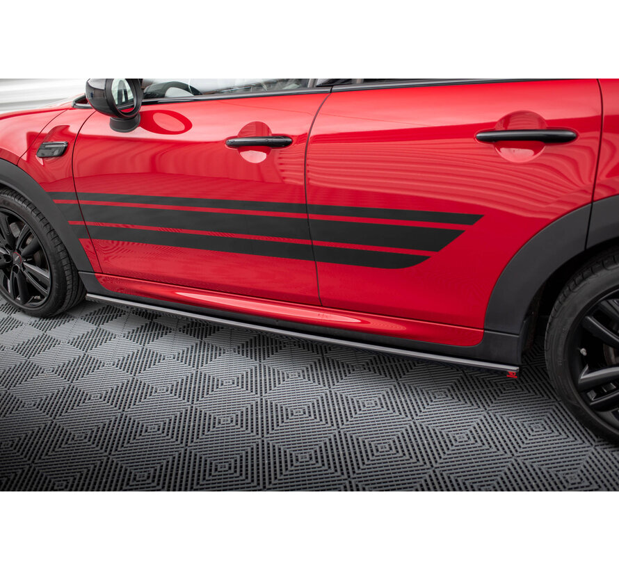 Maxton Design Side Skirts Diffusers Mini Cooper S John Cooper Works F55 Facelift