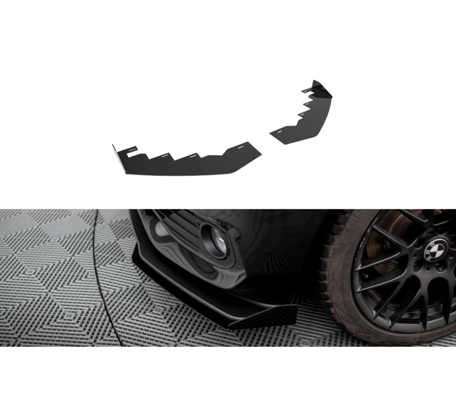 Maxton Design Front Flaps passend voor BMW 4 Gran Coupe F36