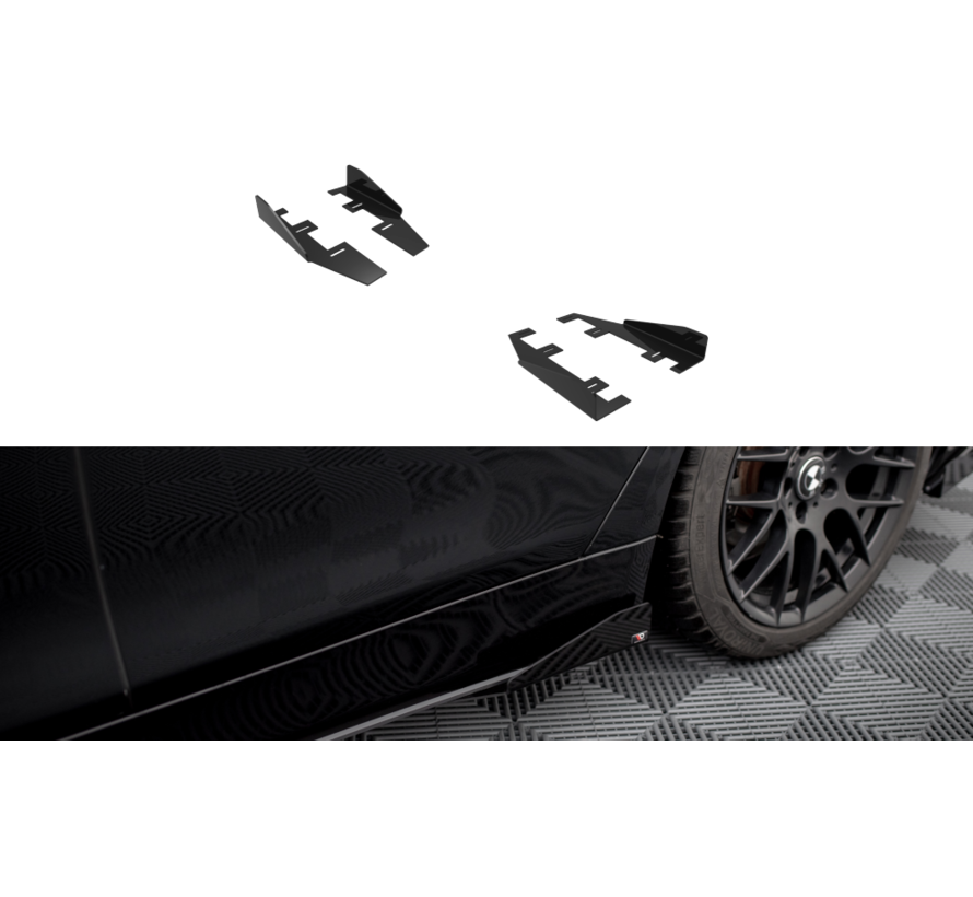 Maxton Design Side Flaps passend voor BMW 4 Gran Coupe F36