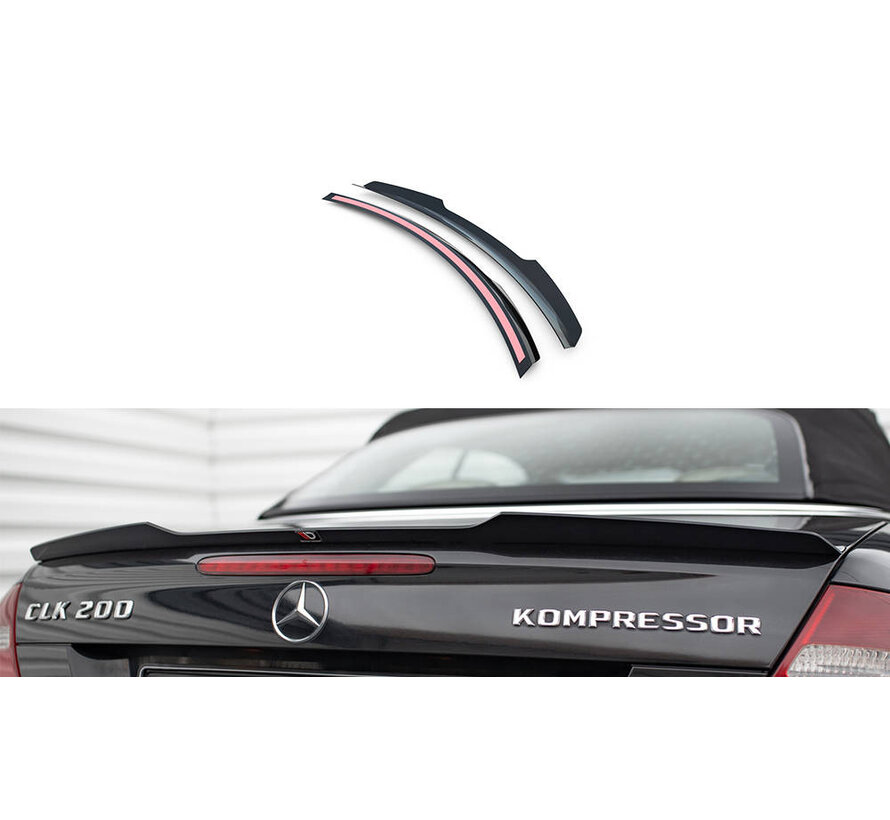 Maxton Design Spoiler Cap Mercedes-Benz CLK Cabriolet A209