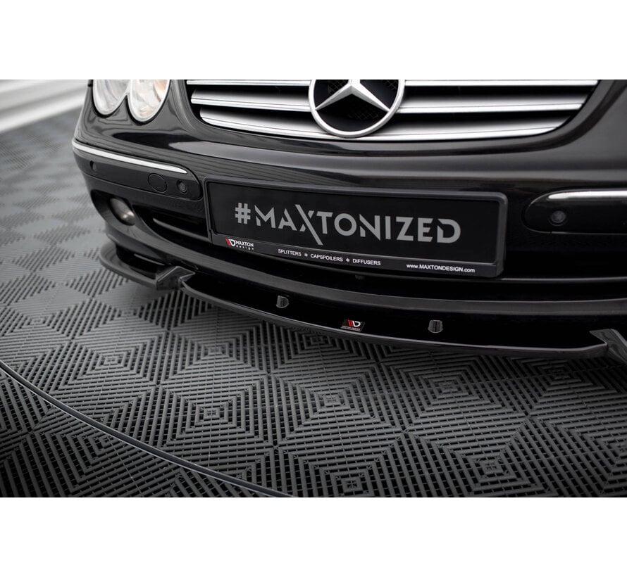 Maxton Design Front Splitter V.2 Mercedes-Benz CLK W209