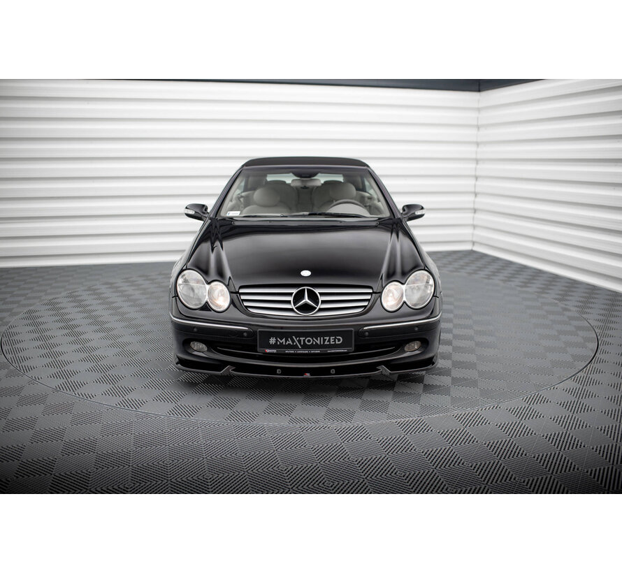 Maxton Design Front Splitter V.2 Mercedes-Benz CLK W209