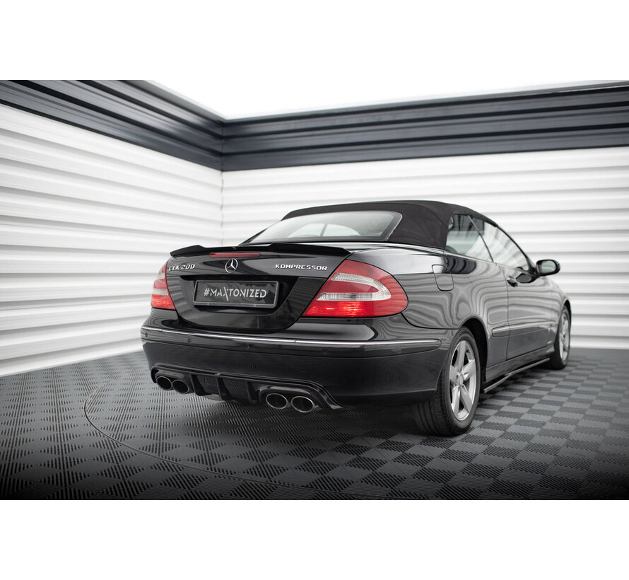 Maxton Design Rear Valance Mercedes-Benz CLK W209