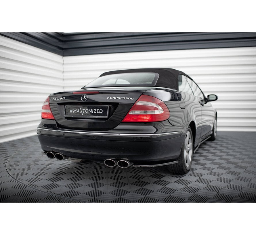 Maxton Design Rear Side Splitters V.1 Mercedes-Benz CLK W209