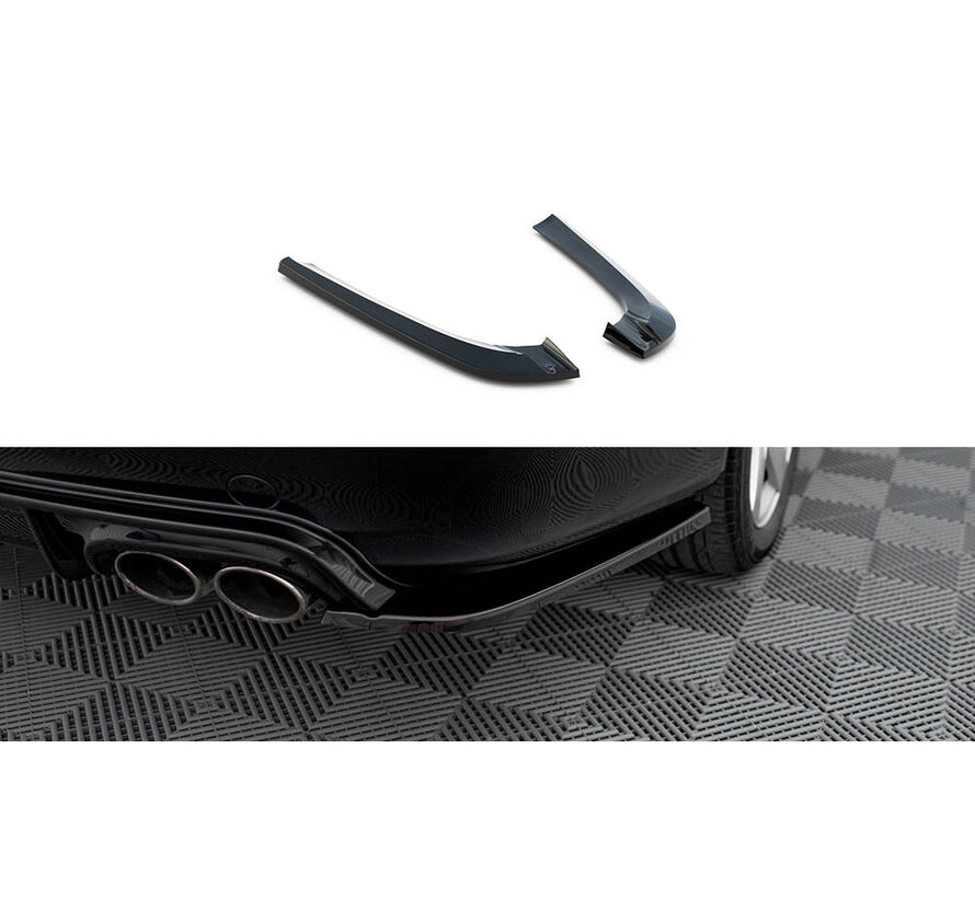 Maxton Design Rear Side Splitters V.2 Mercedes-Benz CLK W209